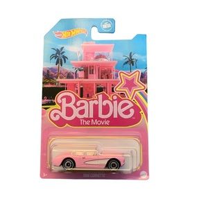 Hot Wheels Barbie Movie Pink Corvette